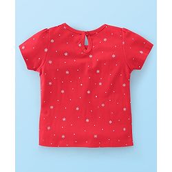 Babyhug 100% Cotton Knit Half Sleeves Tee With Puppy Graphics Pack Of 3- Multicolour