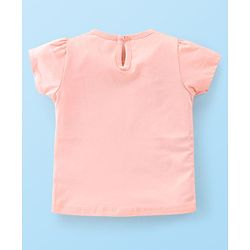 Babyhug 100% Cotton Knit Half Sleeves Tee With Puppy Graphics Pack Of 3- Multicolour