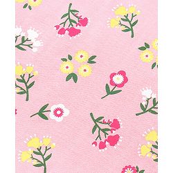 Babyhug 100% Cotton Knit Half Sleeves Top Floral Print Pack Of 2 - Multicolor