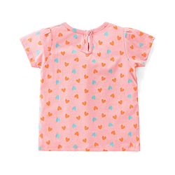 Babyhug 100% Cotton Knit Half Sleeves T-Shirts With Stripe & Unicorn Graphics Design Pack of 3 - Multicolor