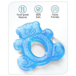 Babyhug Water Filled Teddy Shape Teether - Pink