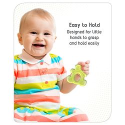Babyhug Water Filled Teddy Shape Teether - Pink