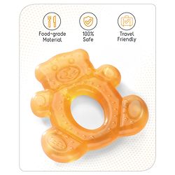 Babyhug Water Filled Teddy Shape Teether - Pink