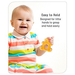 Babyhug Water Filled Teddy Shape Teether - Green