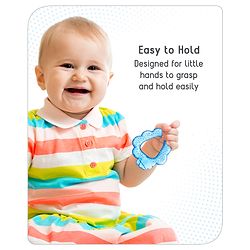 Babyhug Water Filled Cherry Shape Teether -Blue