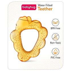 Babyhug Water Filled Cherry Shape Teether -Orange