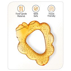 Babyhug Water Filled Cherry Shape Teether -Orange
