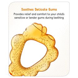 Babyhug Water Filled Cherry Shape Teether -Orange