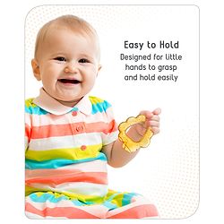 Babyhug Water Filled Cherry Shape Teether -Orange