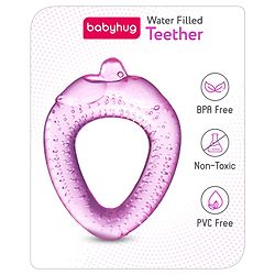 Babyhug Water Filled Berry Shape Teether -Pink