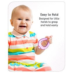 Babyhug Water Filled Berry Shape Teether -Pink