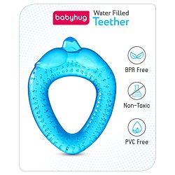 Babyhug Water Filled Berry Shape Teether - Blue