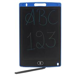 Babyhug LCD Writing Tablet - Black | High-Quality Multicolor LCD Screen | Doodling & Early Learning | Promotes Eye-Hand Coordination, Motor And Emotional Growth | BIS Certified