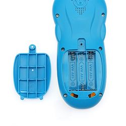 Babyhug Musical TV Remote Control Toy - Colour May Vary | Fun Sound & Light Toy for Kids | Encourages Sensory Development | Child-Safe & Non-Toxic | Ideal Gift for 3+ Months | BIS Certified