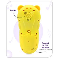 Babyhug Musical TV Remote Control Toy - Colour May Vary | Fun Sound & Light Toy for Kids | Encourages Sensory Development | Child-Safe & Non-Toxic | Ideal Gift for 3+ Months | BIS Certified