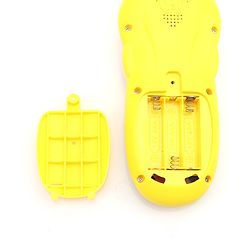 Babyhug Musical TV Remote Control Toy - Colour May Vary | Fun Sound & Light Toy for Kids | Encourages Sensory Development | Child-Safe & Non-Toxic | Ideal Gift for 3+ Months | BIS Certified
