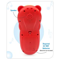 Babyhug Musical TV Remote Control Toy - Colour May Vary | Fun Sound & Light Toy for Kids | Encourages Sensory Development | Child-Safe & Non-Toxic | Ideal Gift for 3+ Months | BIS Certified