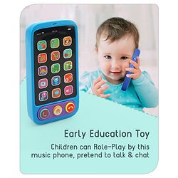 Babyhug Musical Smartphone Toy -(Color & Print May Vary)