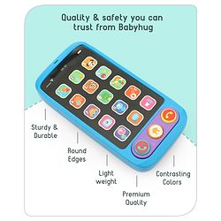 Babyhug Musical Smartphone Toy -(Color & Print May Vary)