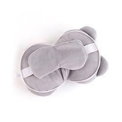 Babyhug Plush Unicorn Eye Mask with Head Rest - Pink