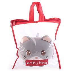 Babyhug Plush Unicorn Eye Mask with Head Rest - Pink