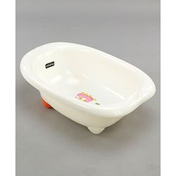 Babyhug Medium Size Bath Tub (Print May Vary)- Off White