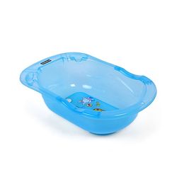 Babyhug Medium Size Bath Tub - Blue Medium (Print May Vary)