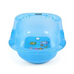 Babyhug Medium Size Bath Tub - Blue Medium (Print May Vary)