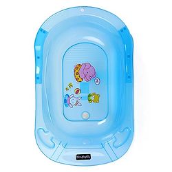 Babyhug Medium Size Bath Tub - Blue Medium (Print May Vary)
