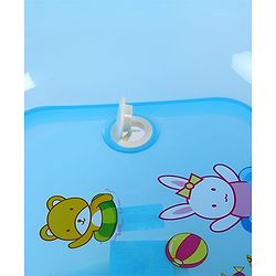 Babyhug Medium Size Bath Tub - Blue Medium (Print May Vary)