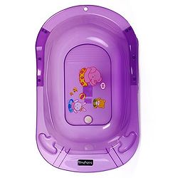 Babyhug Medium Size Bath Tub - Purple Medium (Print May Vary)
