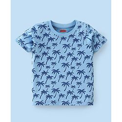 Babyhug Cotton Knit Half Sleeves Beach Print T-Shirts Pack of 7 - Multicolour