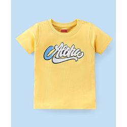 Babyhug Cotton Knit Half Sleeves Beach Print T-Shirts Pack of 7 - Multicolour