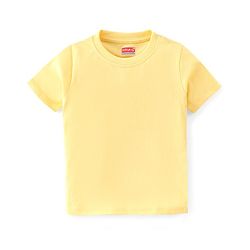 Babyhug 100% Cotton Knit Half Sleeves T-Shirt Stripes & Surf Board Graphics Print Pack Of 7 - Multicolor
