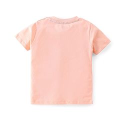 Babyhug 100% Cotton Knit Half Sleeves T-Shirt Stripes & Surf Board Graphics Print Pack Of 7 - Multicolor