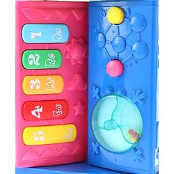 Babyhug Premium Colorful Learning Pyramid with Interactive Play for Babies| Multi Activity Musical Toy with Light, Animal Sound for Toddlers| Fun Educational Toy for 0 to 24 Months Baby| BIS Certified