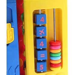 Babyhug Premium Colorful Learning Pyramid with Interactive Play for Babies| Multi Activity Musical Toy with Light, Animal Sound for Toddlers| Fun Educational Toy for 0 to 24 Months Baby| BIS Certified