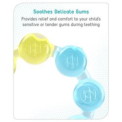 Babyhug Ring Shaped Water Filled Teether (Colour May Vary)
