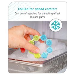 Babyhug Ring Shaped Water Filled Teether (Colour May Vary)