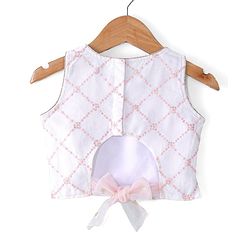 Babyhug Sleeveless Embroidered Choli with Embroidered Lehenga and Dupatta - Pink