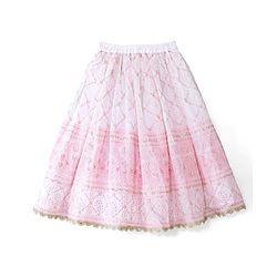 Babyhug Sleeveless Embroidered Choli with Embroidered Lehenga and Dupatta - Pink