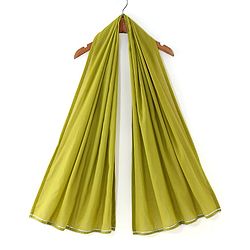 Babyhug Cotton Woven Half Sleeves Choli & Lehenga Set with Dupatta Floral Printed - Green