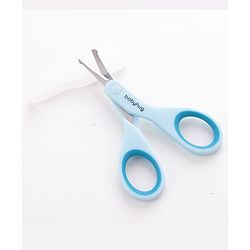 Babyhug Baby Nail Scissors with Safety Cover - Blue
