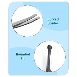 Babyhug Baby Nail Scissors with Safety Cover - Blue