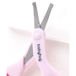 Babyhug Baby Nail Scissors with Safety Cover - Blue