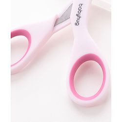 Babyhug Baby Nail Scissors with Safety Cover - Blue