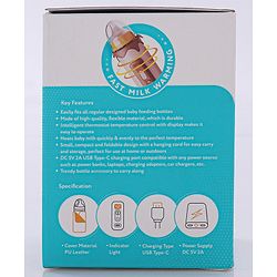 Babyhug Portable Bottle Warmer - Brown
