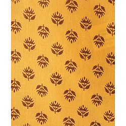 Babyhug 100% Cotton Knit Full Sleeve Kurta & Dhoti Set With Floral Print - White & Yellow