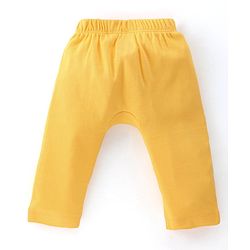 Babyhug 100% Cotton Diaper Legging Alphabet & Star Print Pack of 3 - Red Yellow & Blue