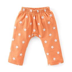 Babyhug Cotton Knit Full Length Diaper Pants Car Print Pack of 3 -Multicolour